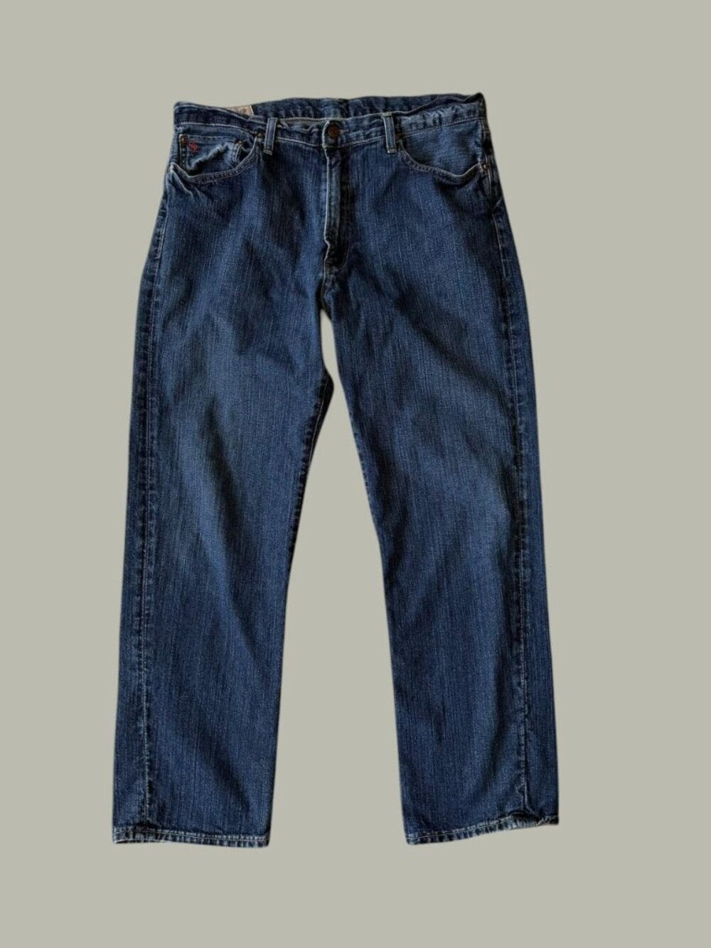 Polo Ralph Lauren Men's Jeans 34x30 Model 41381 Distressed Classic Blue